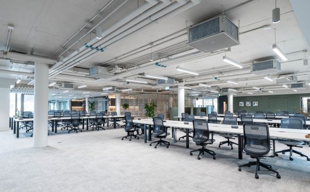 Artus Air AR75 units installed in the office space at 16 New Burlington